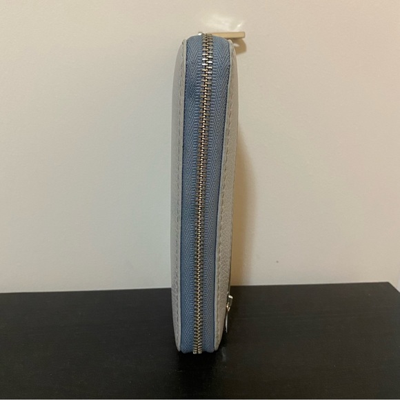 Fossil grey-blue leather wallet (phone wallet) - Picture 5 of 16